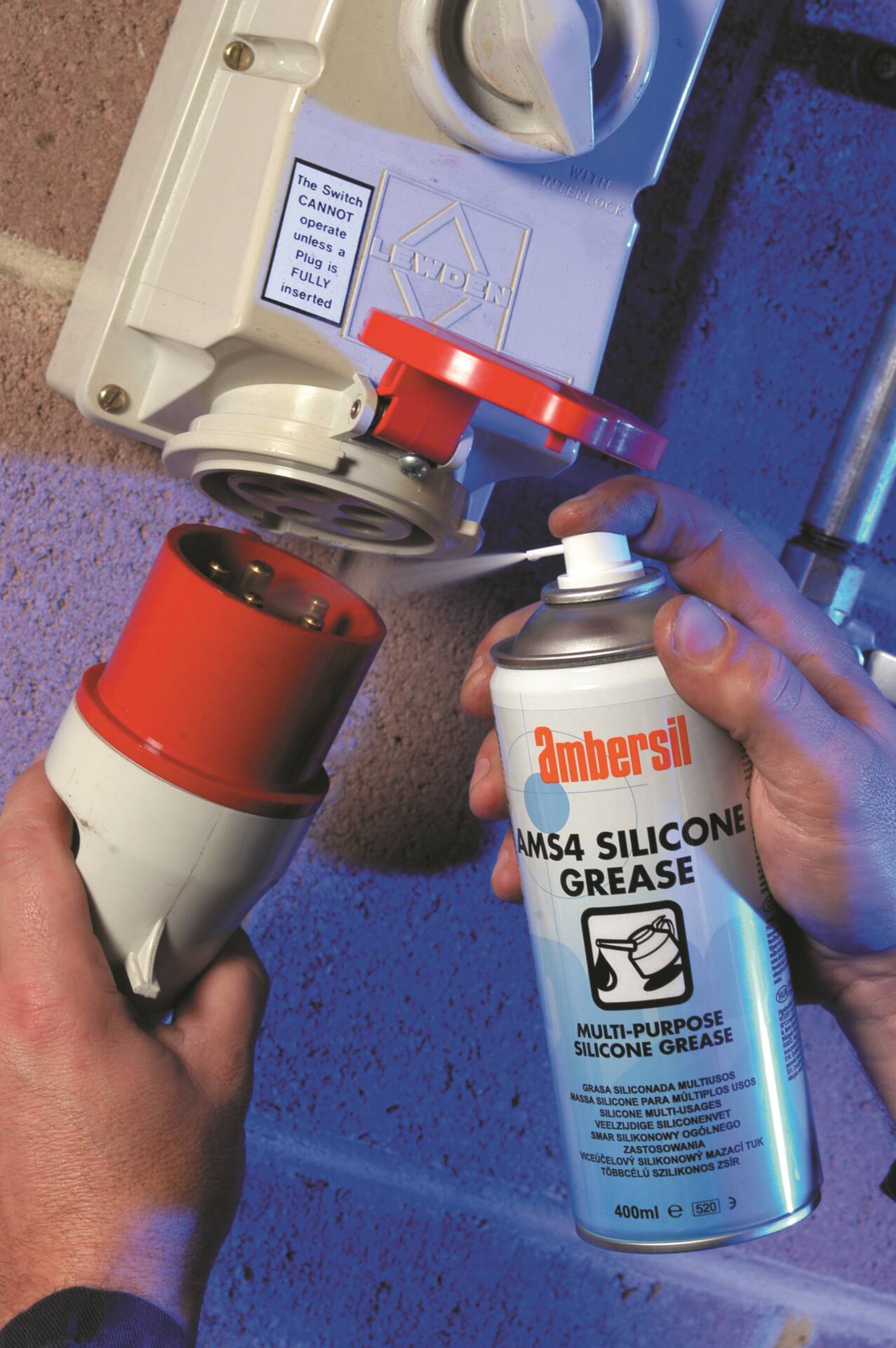 AMB AMS4 Silicone Grease 12X400ML - obrazek 2